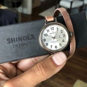 Shinola Birdie Watch with extra strap
